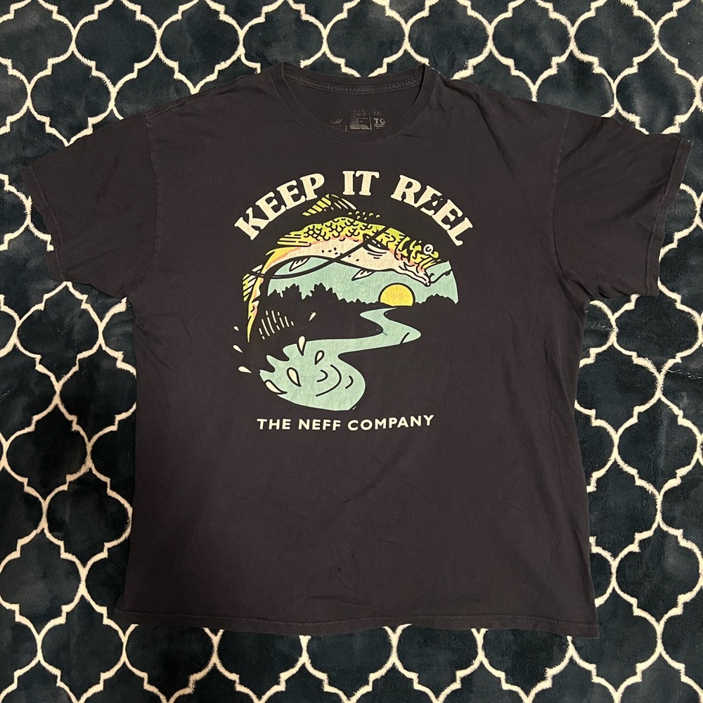 “Keep it reel” graphic t-shirt